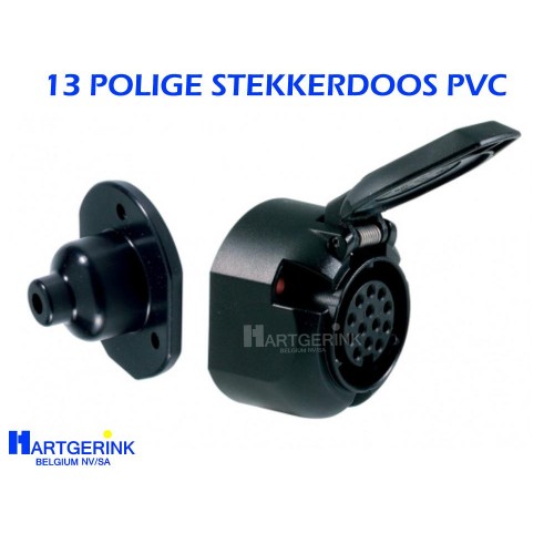 13-polige stekkerdoos PVC - 140005
